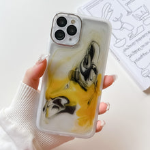 Carica l&#39;immagine nel visualizzatore di Gallery, Oil Painting Electroplating TPU Phone Case, For iPhone 13 Pro Max, For iPhone 12, For iPhone 12 Pro, For iPhone 12 Pro Max, For iPhone 11, For iPhone 11 Pro
