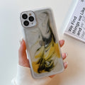 Oil Painting Electroplating TPU Phone Case, For iPhone 11 Pro Max, For iPhone SE 2022/2020 / 8 / 7, For iPhone 8 Plus / 7 Plus, For iPhone X / XS, For iPhone XS Max, For iPhone XR