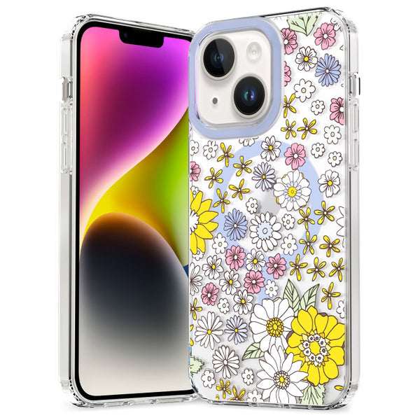 MagSafe Magnetic TPU Phone Case ( Little Flower )