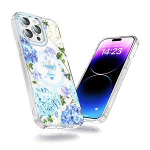 Coque en silicone pour iPhone (bleu) 