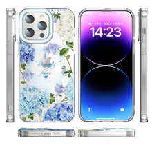 Charger l&#39;image dans la galerie, Coque en silicone pour iPhone (bleu) 
