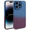 Starry Silicone Phone Case with Lens Film