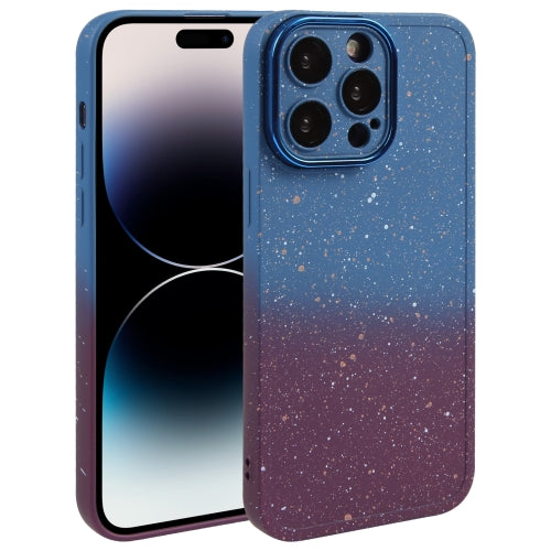 Starry Silicone Phone Case with Lens Film