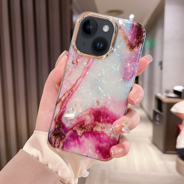 Colorful Crystal Ripple TPU Phone Case ( Purple )