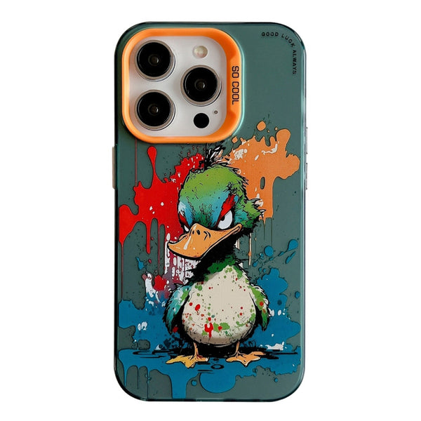 Oil Painting Phone Case ( Angry Duck )