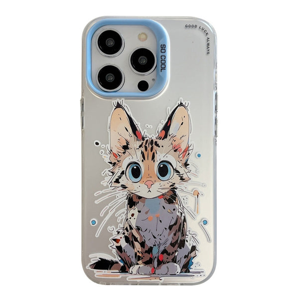 Oil Painting Phone Case ( Stupid Cat )