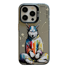 Ladda upp bild till gallerivisning, Oil Painting Phone Case ( Hoodie Dog )
