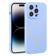 Indlæs billede til gallerivisning Pour iPhone 15 Pro Series Étui de téléphone Magsafe en silicone liquide (toutes les couleurs)
