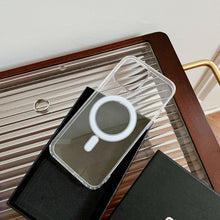 Cargar imagen en el visor de la galería, MagSafe Magnetic Phone Case (Transparent)
