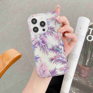 Electroplated Symphony Phone Case ( Leaf clover )