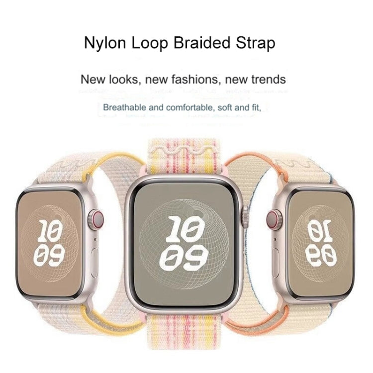 Loop Nylon Watch Band, For Apple Watch Series 7 41mm, For Apple Watch Series 7 45mm