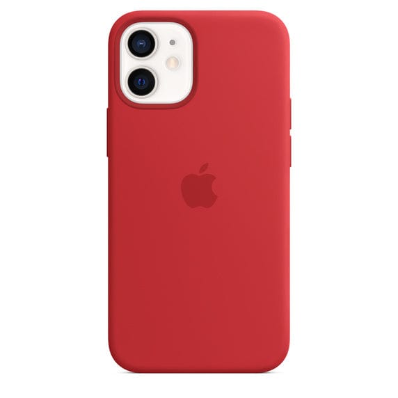 Coque en silicone pour iPhone 12 avec Magsafe 