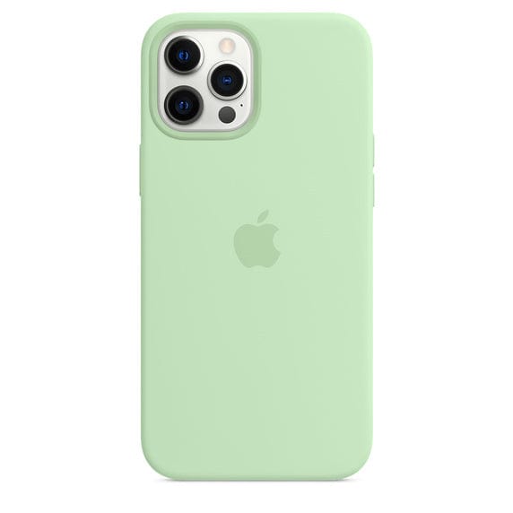 Coque en silicone pour iPhone 12 avec Magsafe 