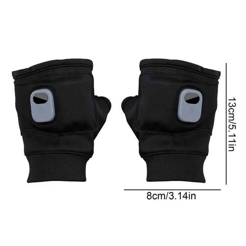 Winter Electric Heated Gloves with 3-Level Temperature Control