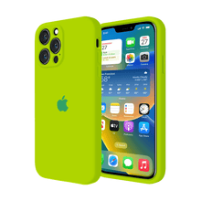 Load image into Gallery viewer, For iPhone 16 Camera Guard Silicone Case ( Fluorescent Green )
