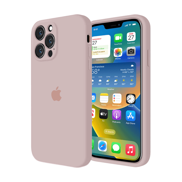 iPhone Camera Guard Silicone Case ( Pink Sand )