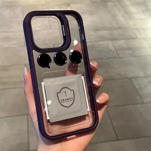 For iPhone 15 Luxury MagSafe Magnetic Lens Case