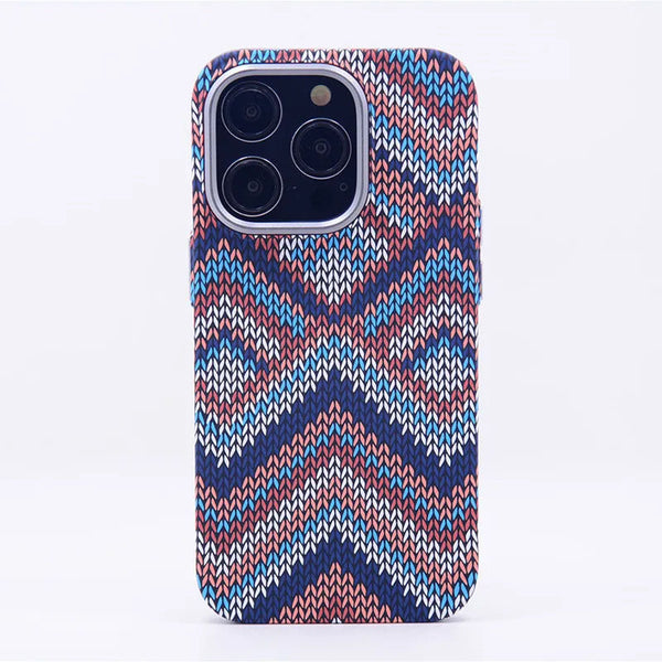 Coque en silicone pour iPhone (bleu) 