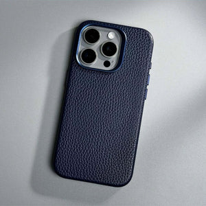 Coque en silicone pour iPhone (bleu) 