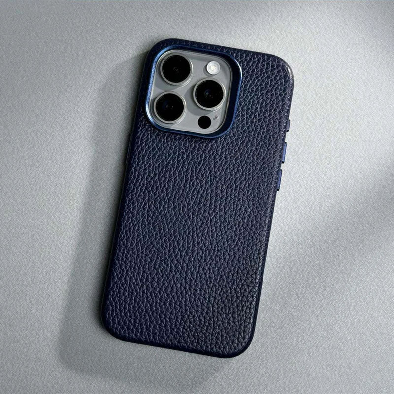 Coque en silicone pour iPhone (bleu) 
