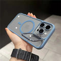 For iPhone 15 Luxury MagSafe Magnetic Lens Case