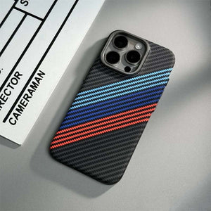 Carbon Fiber Braided Texture Case With Magsafe