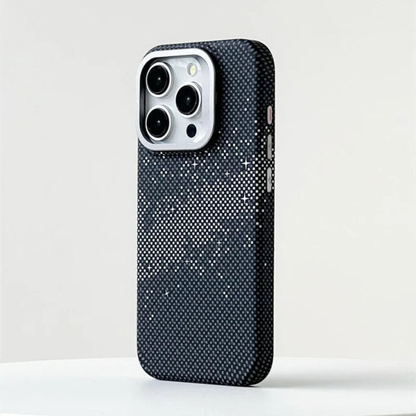 Carbon Fiber Braided Texture Case With Magsafe