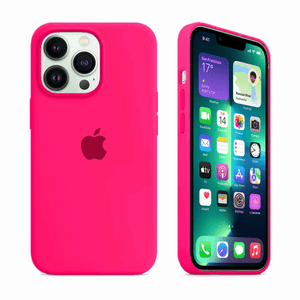 iPhone Silicone Case ( Firefry Rose )