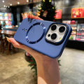 Coque en silicone pour iPhone (bleu) 