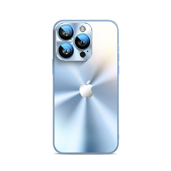 Coque en silicone pour iPhone (bleu) 