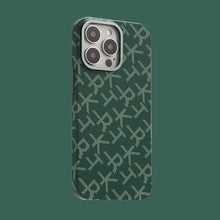 Ladda upp bild till gallerivisning, Carbon Fiber Texture Letter Phone Case
