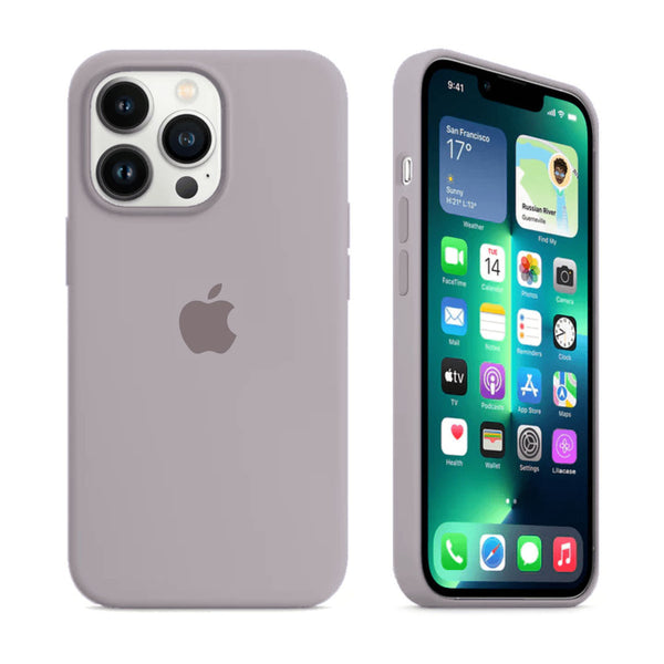 iPhone Silikon Kılıf ( Lavanta ) 