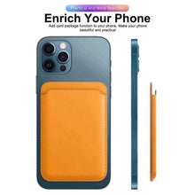 Load image into Gallery viewer, İPhone Leather Wallet with MagSafe
