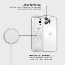 Görseli Galeri görüntüleyiciye yükleyin, Magsafe&#39;li AG Glass Premium Kasa (Beyaz Gümüş)
