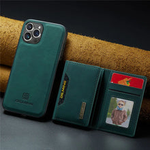 Charger l&#39;image dans la galerie, 2 In 1 Detachable Magnetic Leather Case With Wallet

