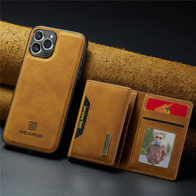 Charger l&#39;image dans la galerie, 2 In 1 Detachable Magnetic Leather Case With Wallet
