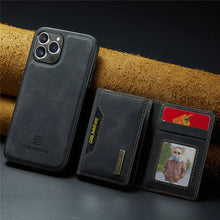 Charger l&#39;image dans la galerie, 2 In 1 Detachable Magnetic Leather Case With Wallet
