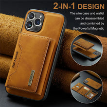 Charger l&#39;image dans la galerie, 2 In 1 Detachable Magnetic Leather Case With Wallet
