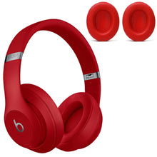 Load image into Gallery viewer, Beats Studio3, Studio 2.0 with cable/Wireless, Over-Ear, Red, Ecological Leather ( 1 Pair Ear Pads )
