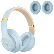 Load image into Gallery viewer, Beats Studio3, Studio 2.0 with cable/Wireless, Over-Ear, Crystal Blue, Ecological Leather ( 1 Pair Ear Pads )
