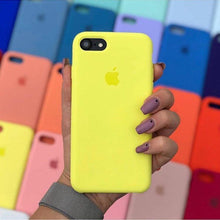 Load image into Gallery viewer, iPhone Silicone Case (NEON YELLOW)

