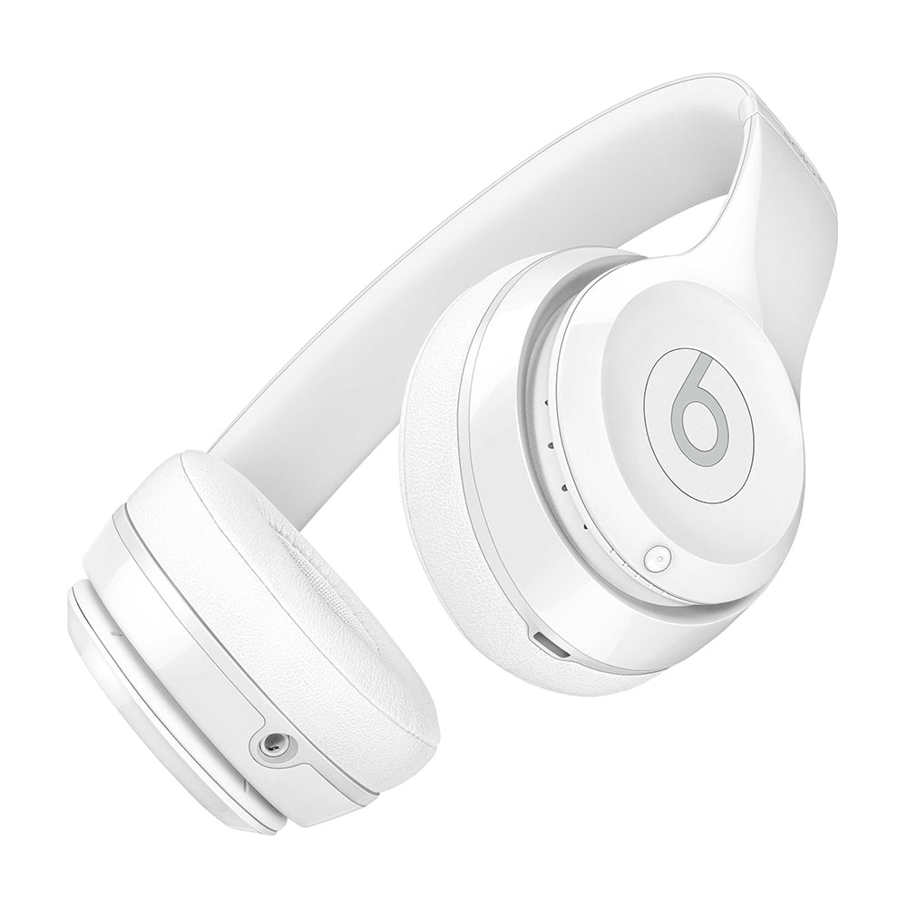 Beats Solo3, Solo 2 Wireless, supra-auriculaire, blanc, cuir écologique (1 paire de coussinets)