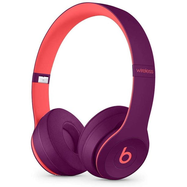 Beats Solo3, Solo 2 Wireless, Kulak Üstü, Mor, Ekolojik Deri ( 1 Çift Kulak Yastığı )