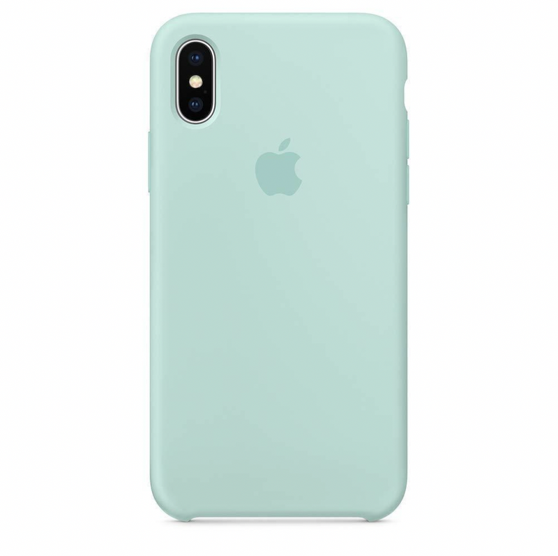 iPhone Silicone Case (MARINE GREEN)