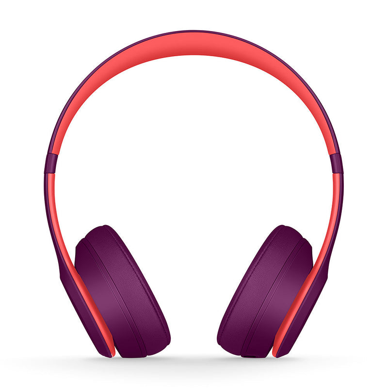 Beats Solo3, Solo 2 Wireless, supra-auriculaire, violet, cuir écologique (1 paire de coussinets d'oreille)