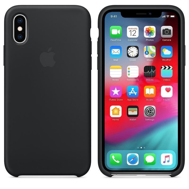 Funda de Silicona para iPhone (NEGRO)