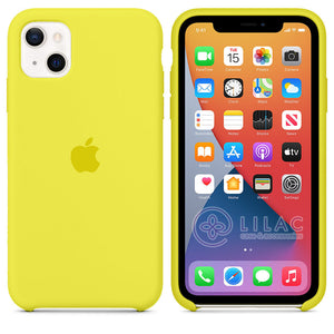 iPhone Silicone Case (NEON YELLOW)