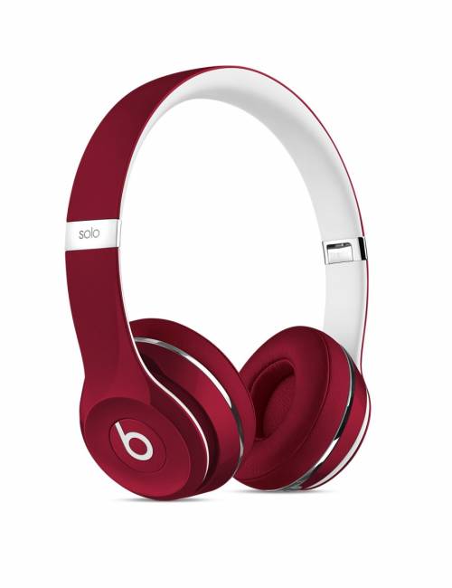 Beats Solo3, Solo 2 Wireless, supra-auriculaire, bordeaux, cuir écologique (1 paire de coussinets d'oreille)