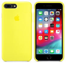 Load image into Gallery viewer, iPhone Silicone Case (NEON YELLOW)

